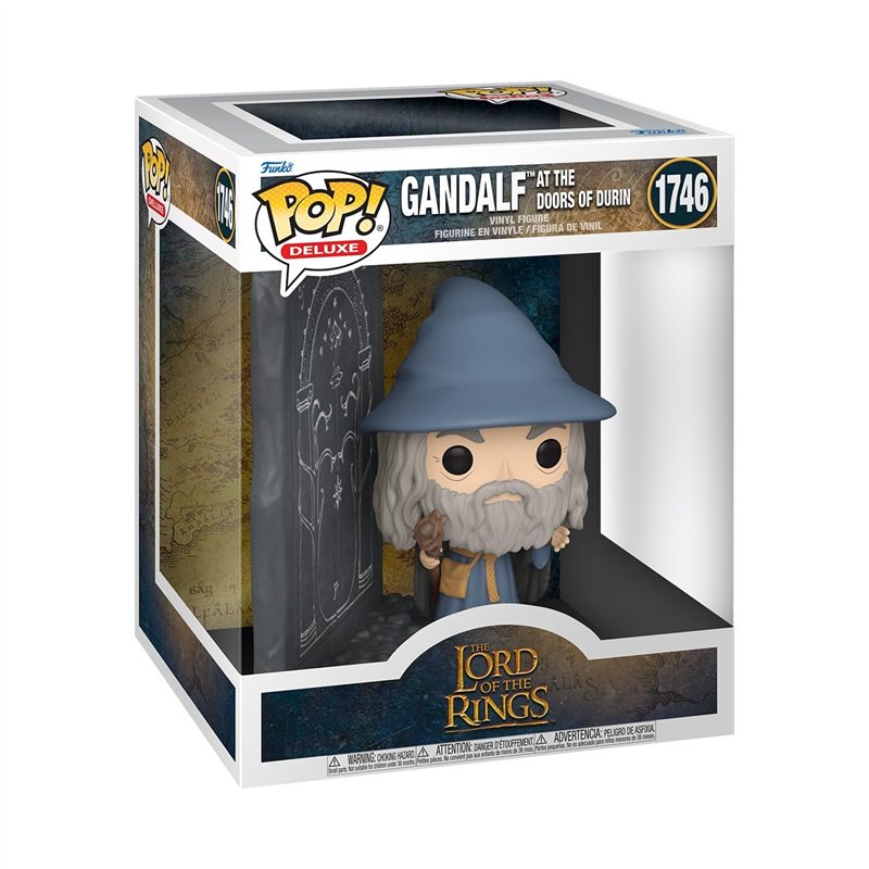 Funko Pop! Deluxe : Lord of The Rings S8 - Gandalf - Figurine en Vinyle à Collectionner - Idée Cadeau - Marchandise Officielle -