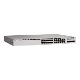 Cisco Catalyst 9200L Géré L3 Gigabit Ethernet (10/100/1000) Connexion Ethernet, supportant l'alimentation via ce port (PoE) Gris