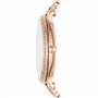 Fossil Montre Jocelyn à trois aiguilles en acier inoxydable doré rose ES4452