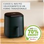 Friteuse Sans Huile 5l 1500w Noir - EZ245320