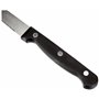 Lot de 6 Couteaux à Steak 3 Rivets Acier Inoxydable/ABS Noir, 19 cm