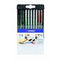 TIVOLY XT50572004304 - Estuche mixto 10 hojas Madera blanda y aglomerado: 4 hojas de corte A B C D/Plástico: 2 hojas corte A D/E