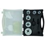 Tivoly XT50527052700 Coffret 8pcs Scies Cloches BIM D22-29-35-44-51-68mm pour Métal et Bois Durs