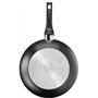 Tefal Poêle à Frire antiadhésive Unlimited on Induction 24 cm, Noir