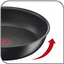 Tefal Poêle à Frire antiadhésive Unlimited on Induction 24 cm, Noir