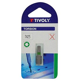 Tivoly 11520521500 Embout de Vissage Torsion pour Vis Torx Tx15