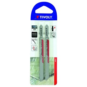 TIVOLY XT505520014 - Blister CHAPA METAL/Hojas de sierra de calar largo 100 mm corte 75 mm (Envase de 2 pz.)