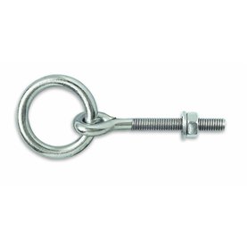Chapuis 440/10X120Z Anneau écurie écrou acier zingue D 10 mm x 50 mm L 120 mm