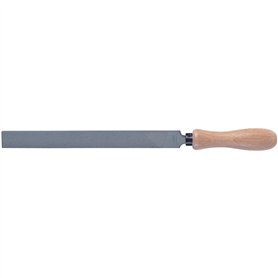 Peddinghaus 090015M201 Lime de mécanique 150mm coupe 2 plate à main, Argent/Beige