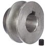 Fartools 117230 Poulie aluminium Diamètre 50 mm Alésage 24 mm