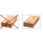 Boîte 100 Vis Rocket fraisante Torx filetage partiel VYNEX - 6.0 x 160/70-351400222284