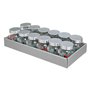 Atmosphera - Accessoires Bocal Couronne Rouge 3x8cm