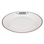 Lot De 6 Assiettes à Dessert "bistrot" - Blanc - D 20 Cm