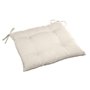 Hespéride - Galette de Chaise carrée 4 Points korai blé 40x40x4cm en Polyester