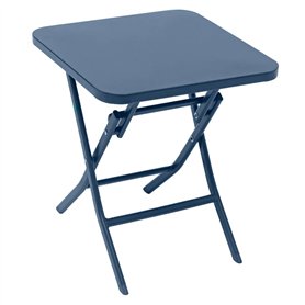 Hespéride - Table d'appoint de Jardin carrée Greensboro Pétrole
