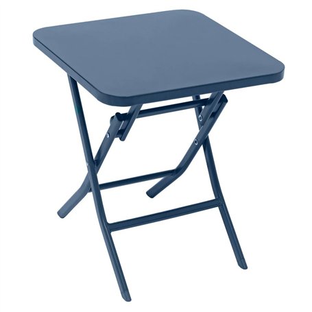 Hespéride - Table d'appoint de Jardin carrée Greensboro Pétrole