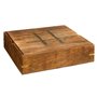 Atmosphera - Boite Multi-Jeux INES en manguier H6cm
