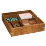 Atmosphera - Boite Multi-Jeux INES en manguier H6cm