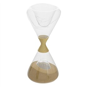 Atmosphera - Sablier déco en verre H19,5cm
