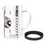 5five - verre doseur 1l silitop