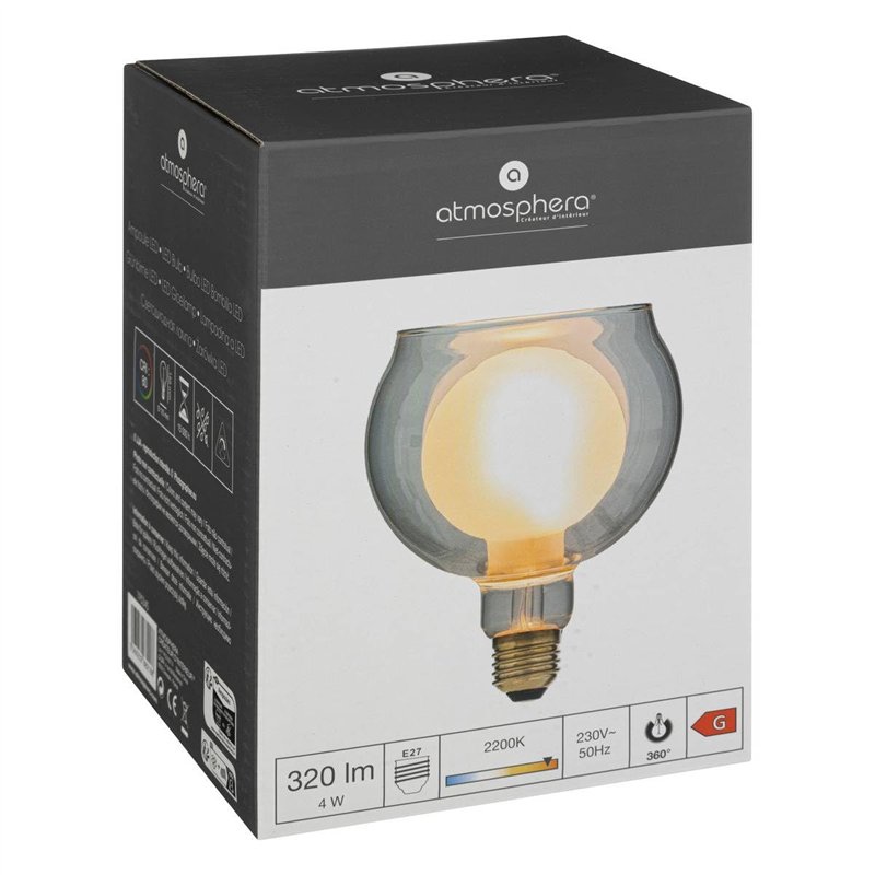 Image secondaire de ATMOSPHERA CREATEUR D'INTERIEUR Ampoule LED globe en verre d12,5 cm