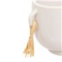Atmosphera - Jardinière soleya l30cm blanc