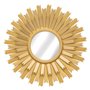 Atmosphera - Lot de 3 miroirs amed d25cm Or