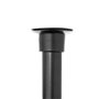 5 five simply smart 5five - étagère de Douche télescopique Rectangle Noir blackalu