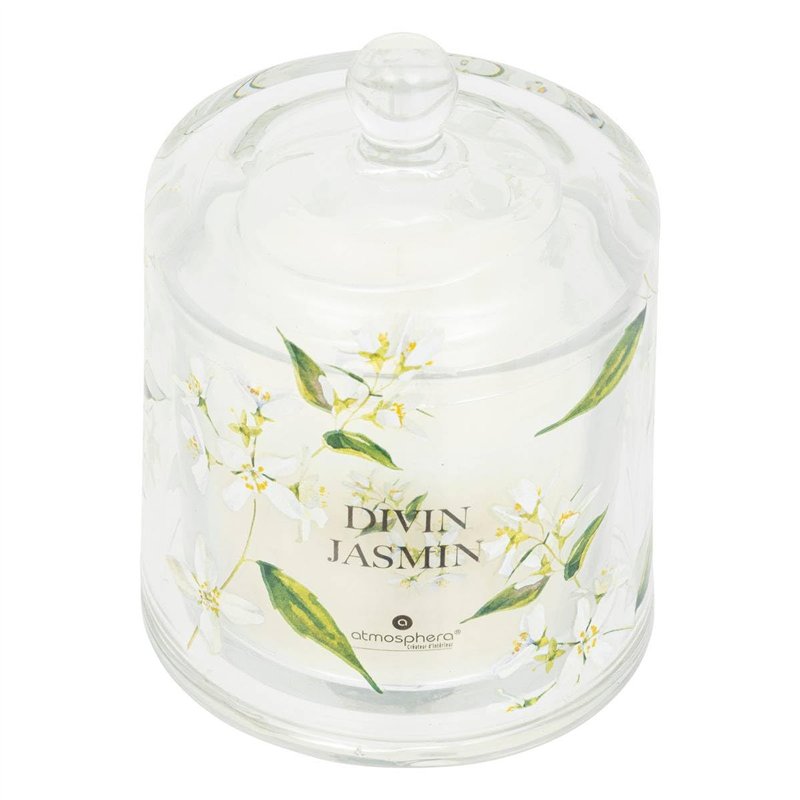 Atmosphera - Bougie parfumée cloche oudy 240g divin jasmin