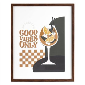 Atmosphera - Affiche encadrée Armel Bois 40x50cm