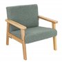 Atmosphera - Fauteuil Enfant Basile Vert céladon