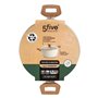 5five - faitout harmony d24cm en aluminium forgé beige