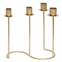 Atmosphera - Chandelier Margy métal doré h23cm
