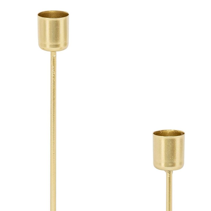 Image secondaire de Atmosphera - Chandelier Margy métal doré h23cm