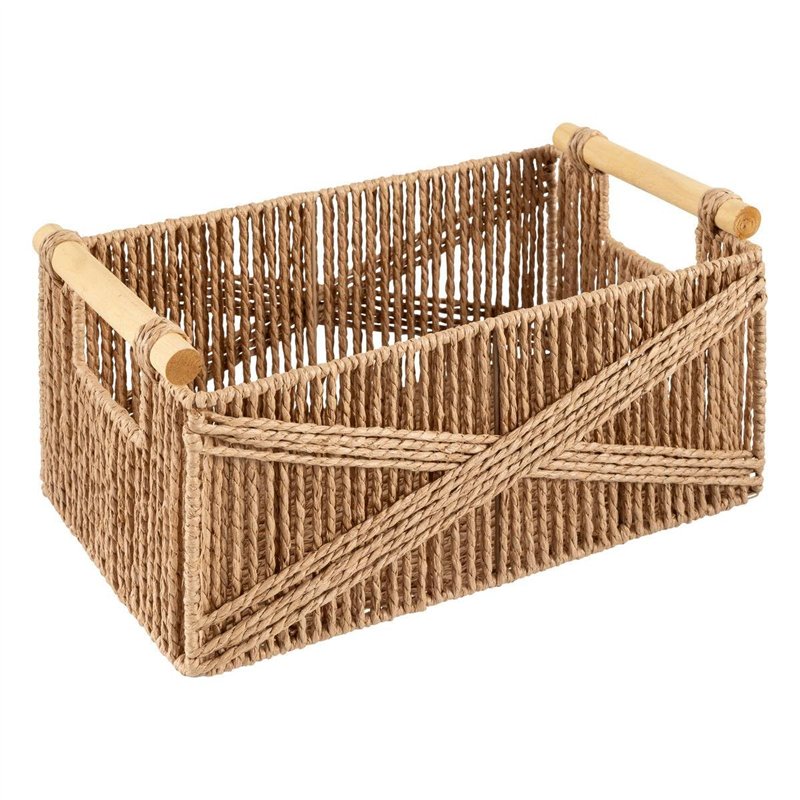 Image secondaire de Atmosphera - Lot de 3 caisses eugène beige l26 31 36cm