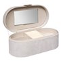 Atmosphera - Boîte à bijoux enya velours beige l255cm