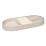 Atmosphera - Boîte à bijoux enya velours beige l255cm