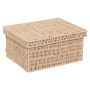 5five - lot de 2 boîtes range-documents kord en papier tressé