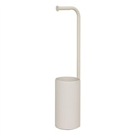 5five - dérouleur Onyx avec réserve Papier Toilette Lin