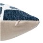 Atmosphera - Housse de Coussin Jeni Chenille Bleu égéen 50x30cm
