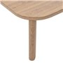 Hespéride - Table Basse de Jardin Rectangulaire Manissa Marron - 60 x 55 x 28 cm - Aluminium Traité Epoxy Antirouille