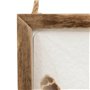 Atmosphera - Déco murale bombée plume jonas bois 20x25cm