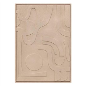 Atmosphera - Déco Murale 3D Azra Beige 50x70cm