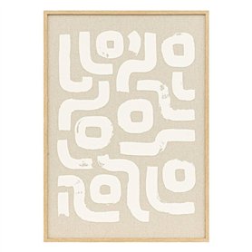 Atmosphera - Déco Mural 3D DISA Beige 50x70cm