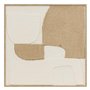 Atmosphera - Déco mural 3d amari beige 70x70cm
