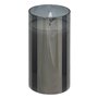 Atmosphera - Coffret 3 bougies led sena noir h10 12 15cm