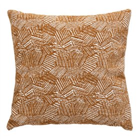 Atmosphera - Housse de Coussin Jeni Chenille Marron 40x40cm