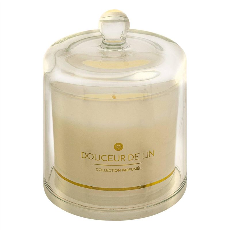Atmosphera - Bougie parfumée ilae fleur de lin 240g
