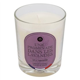 Atmosphera - Bougie parfumée nibi lin et lavande 180g
