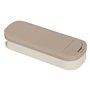 5five - brosse à textile avec manche en bambou gris 7,3x4cm